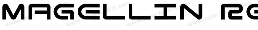 Magellin Regular字体转换